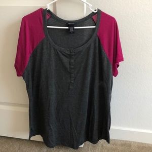 Torrid Baseball Tee